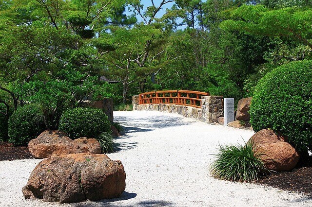 Japanischer Steingarten